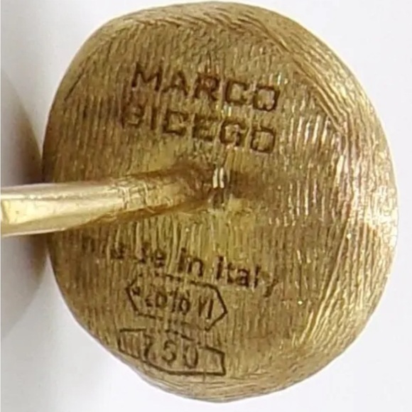 Gorgeous Marco Bicego PARADISE 5 Strand Multi Gem 18K Earrings - Picture 6 of 8